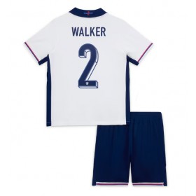 England Kyle Walker #2 Heimtrikot EM 2024 Kurzarm (+ kurze hosen)